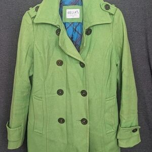 Women's size L pea coat Delias